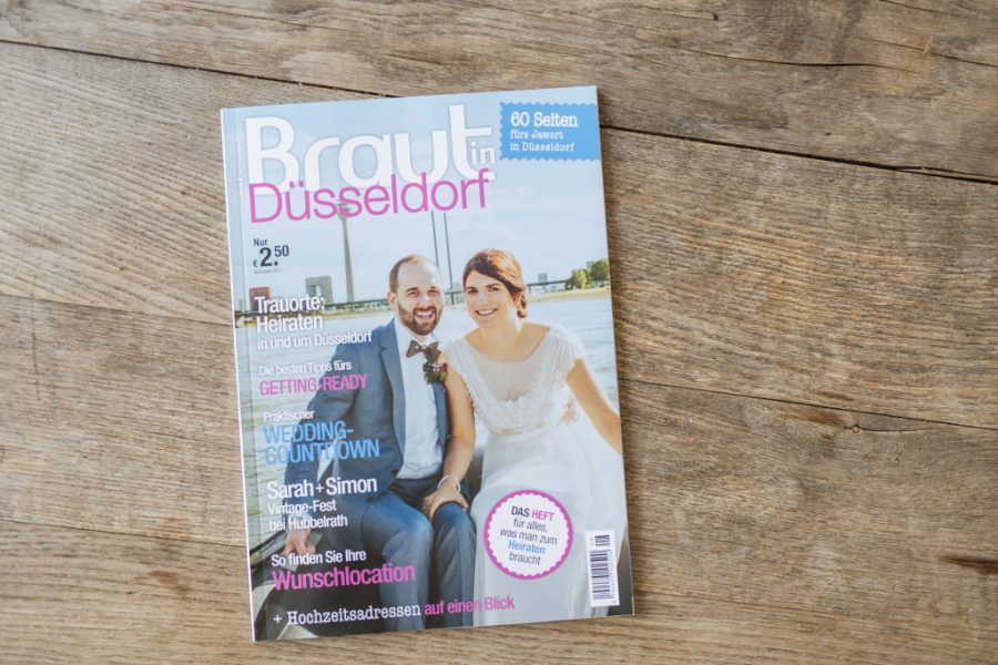 Coverfoto & Reportage in der Braut in Düsseldorf Ausgabe 2017